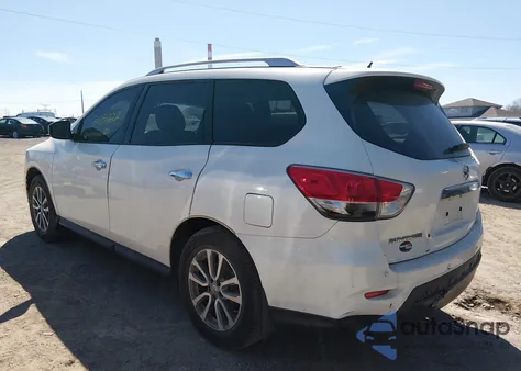 2015 Nissan Pathfinder Sv z USA, uszkodzony, nr VIN 5N1AR2MN1FC652642